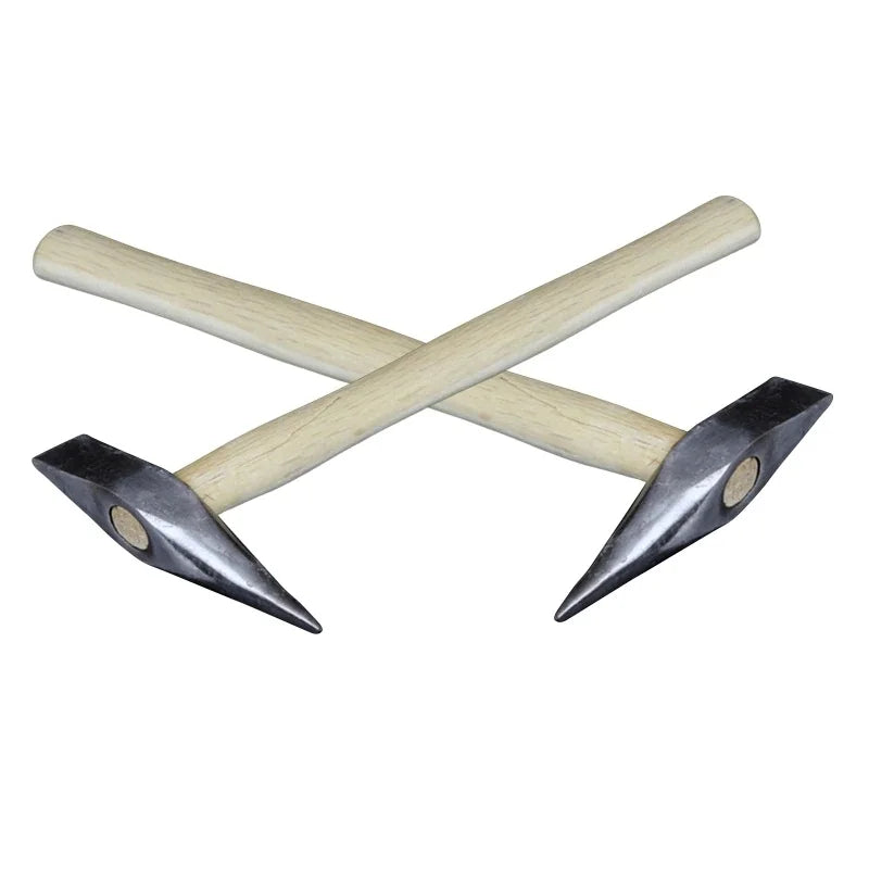 Multi-purpose Welding Chipping Hammers Steel Tack Hammer Wood Handle Outdoor Disassembly Tool for Removing Repairing
