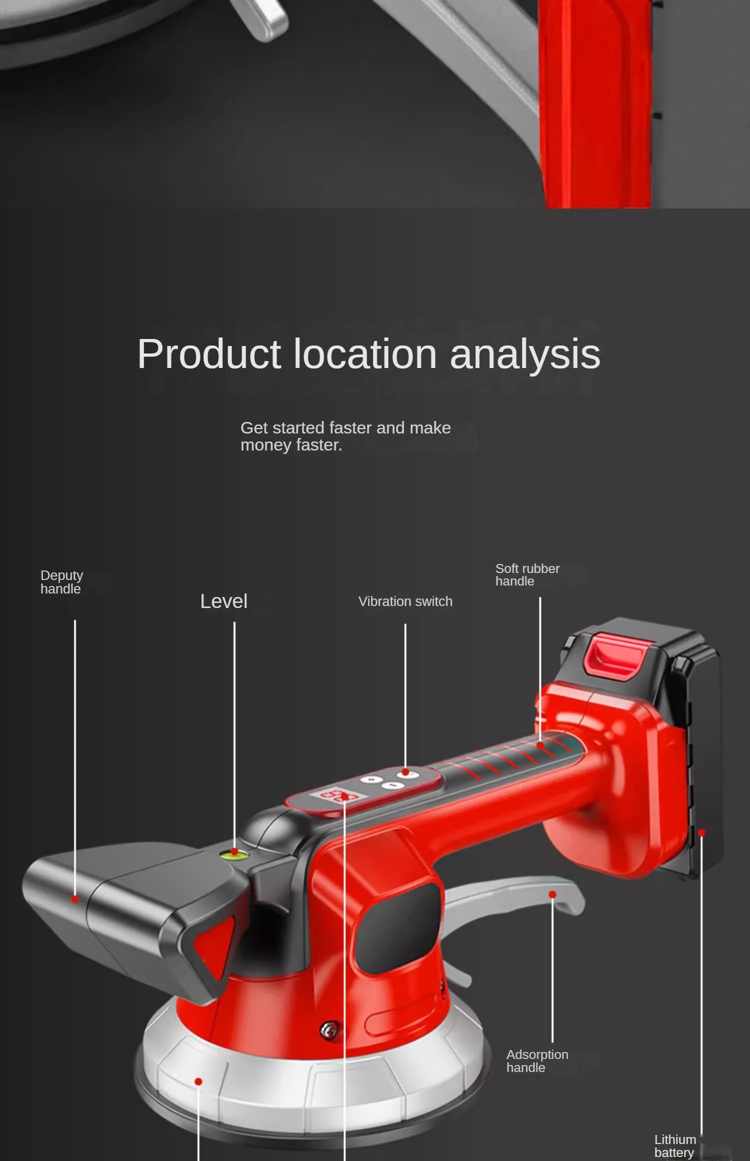 Vibrating Tile Tiler - Effortlessly Lay Large Format Floor and Wall Tiles