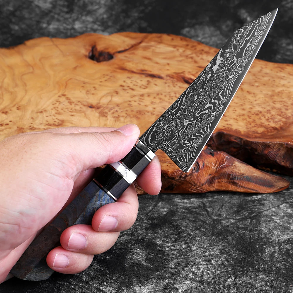 XITUO Damascus Kitchen Knife Set,1-8Piece Professional Knife Sets for Chefs,Japanese Damascus Super Steel Chef Cooking Knife - Daisan Mart