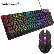 Bàn phím cơ 104 phím LED chống nước kèm chuột gaming