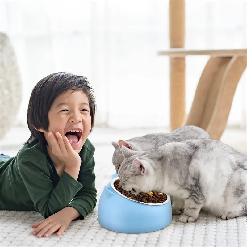 Pet Bowls Dog Food Water Feeder Stainless Steel Pet Drinking Dish Feeder Cat Puppy Feeding Supplies Small Dog Accessories - Daisan Mart