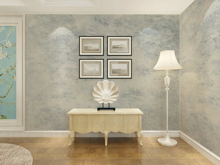 Bronzing Non-Woven Fabric Cement Wallpaper