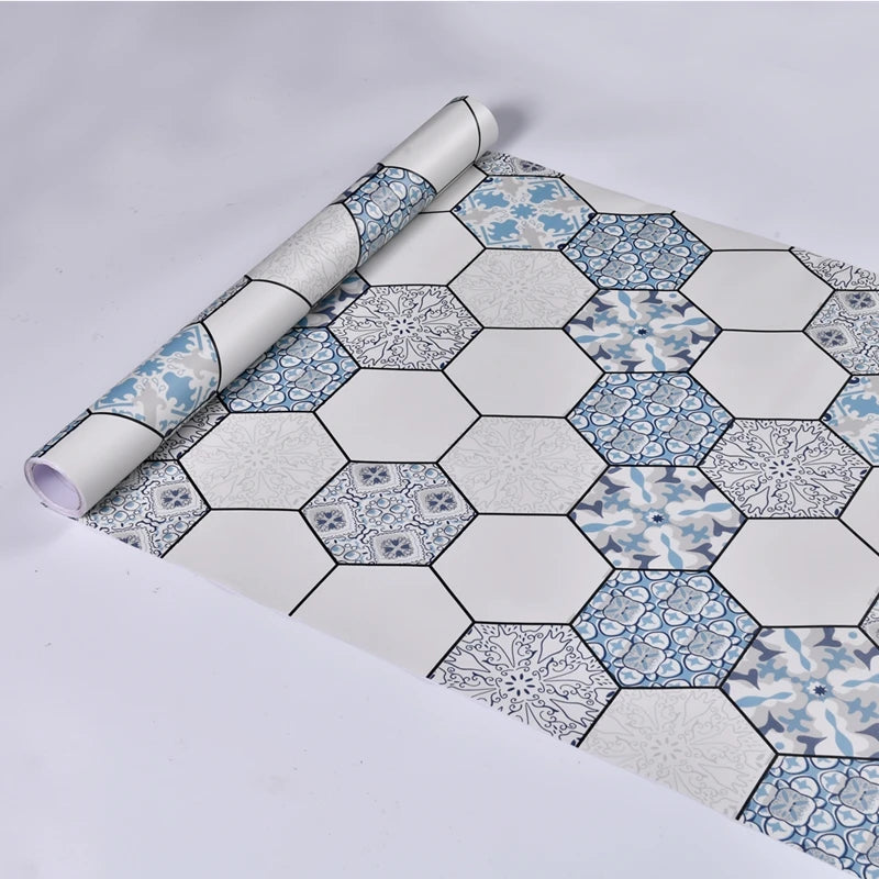 Sticker Chống Trượt Chống Thấm Dầu Nhà Bếp PVC 5M