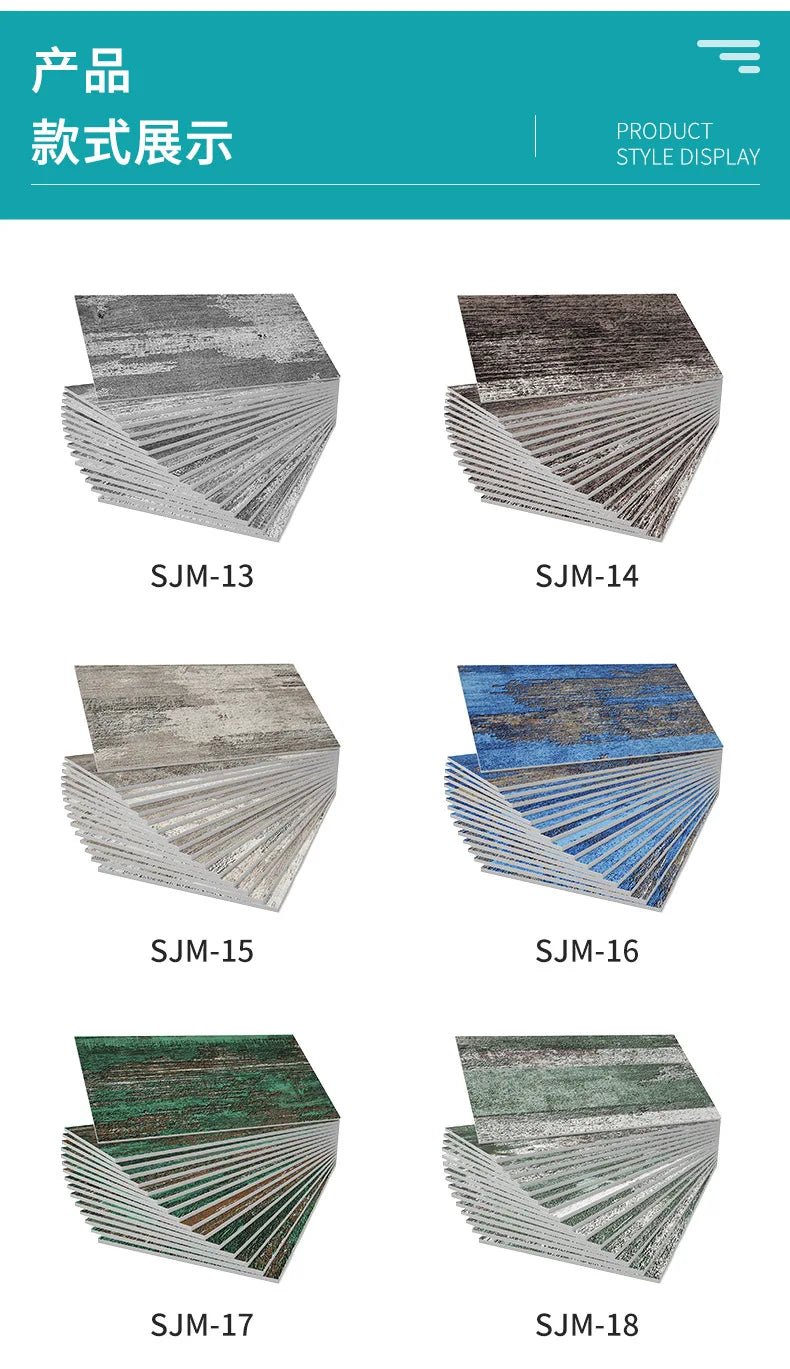 Waterproof Wall Panels - Removable Industrial Foam Decals, Moisture-Proof Matte PVC for Cafe Wall &amp; Commercial Space Decor