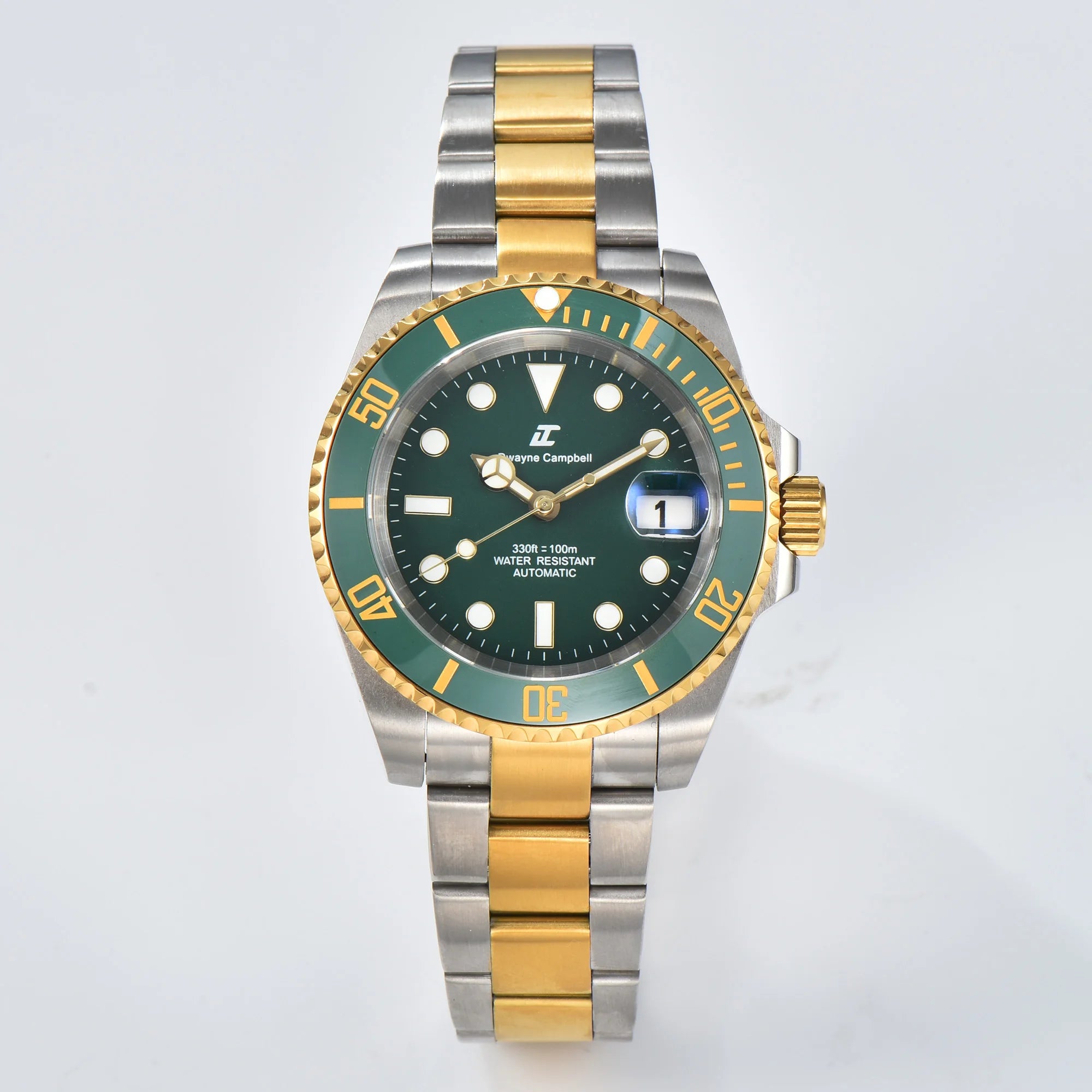 Đồng hồ cơ 40.5mm NH35, kính sapphire chống nước