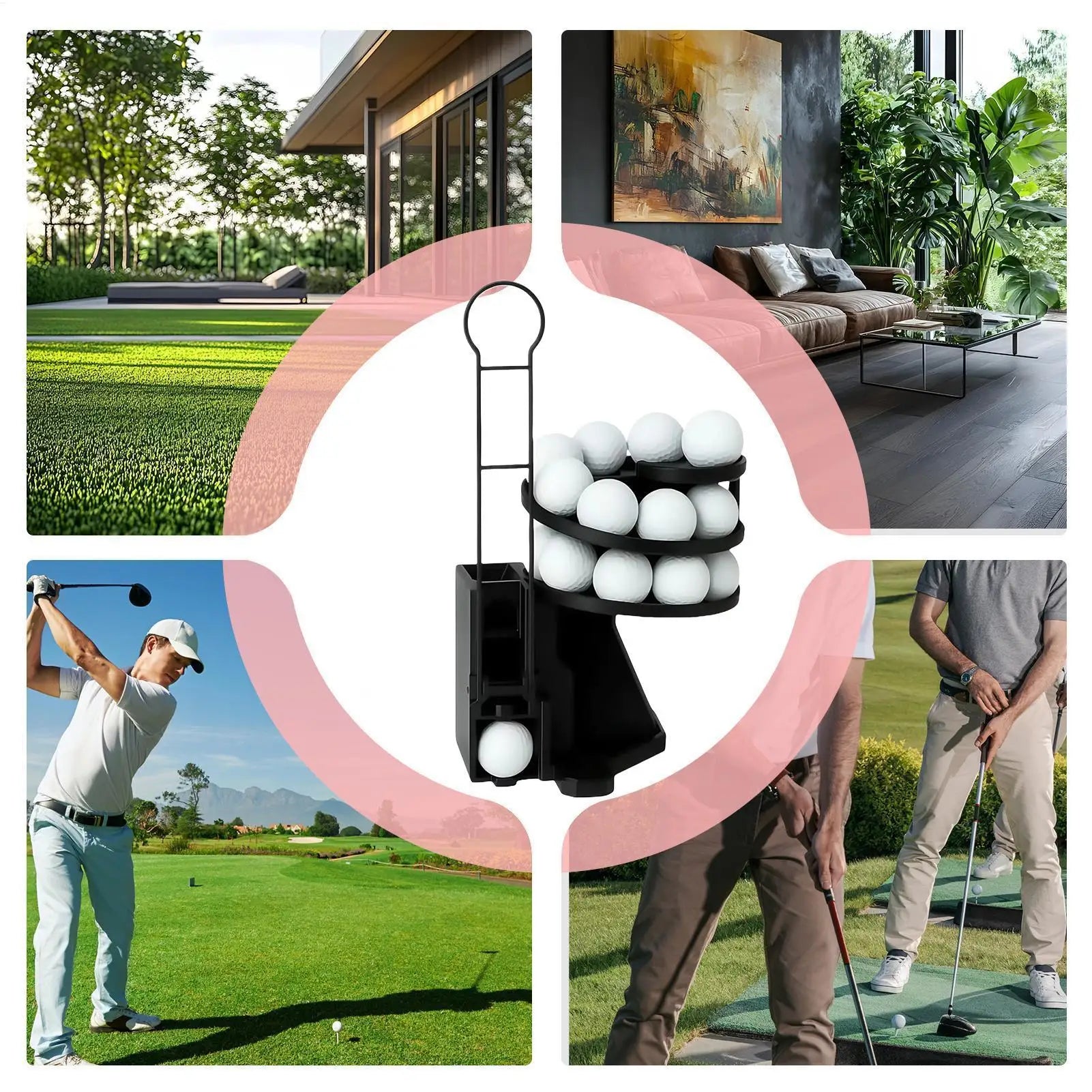 Automatic Golf Ball Generator &amp; Perfect Swing Practice