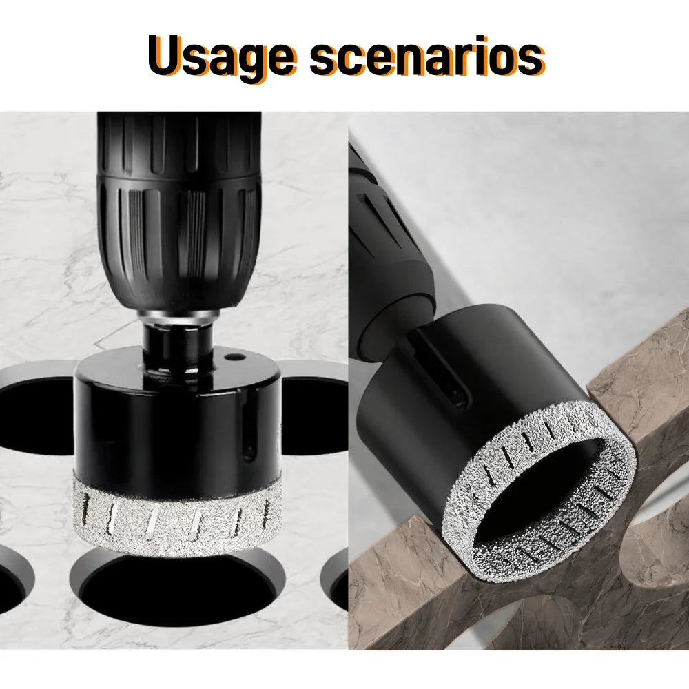 Mũi khoan nghiêng sắc bén 6-100mm cho đá và gạch. - Daisan Mart