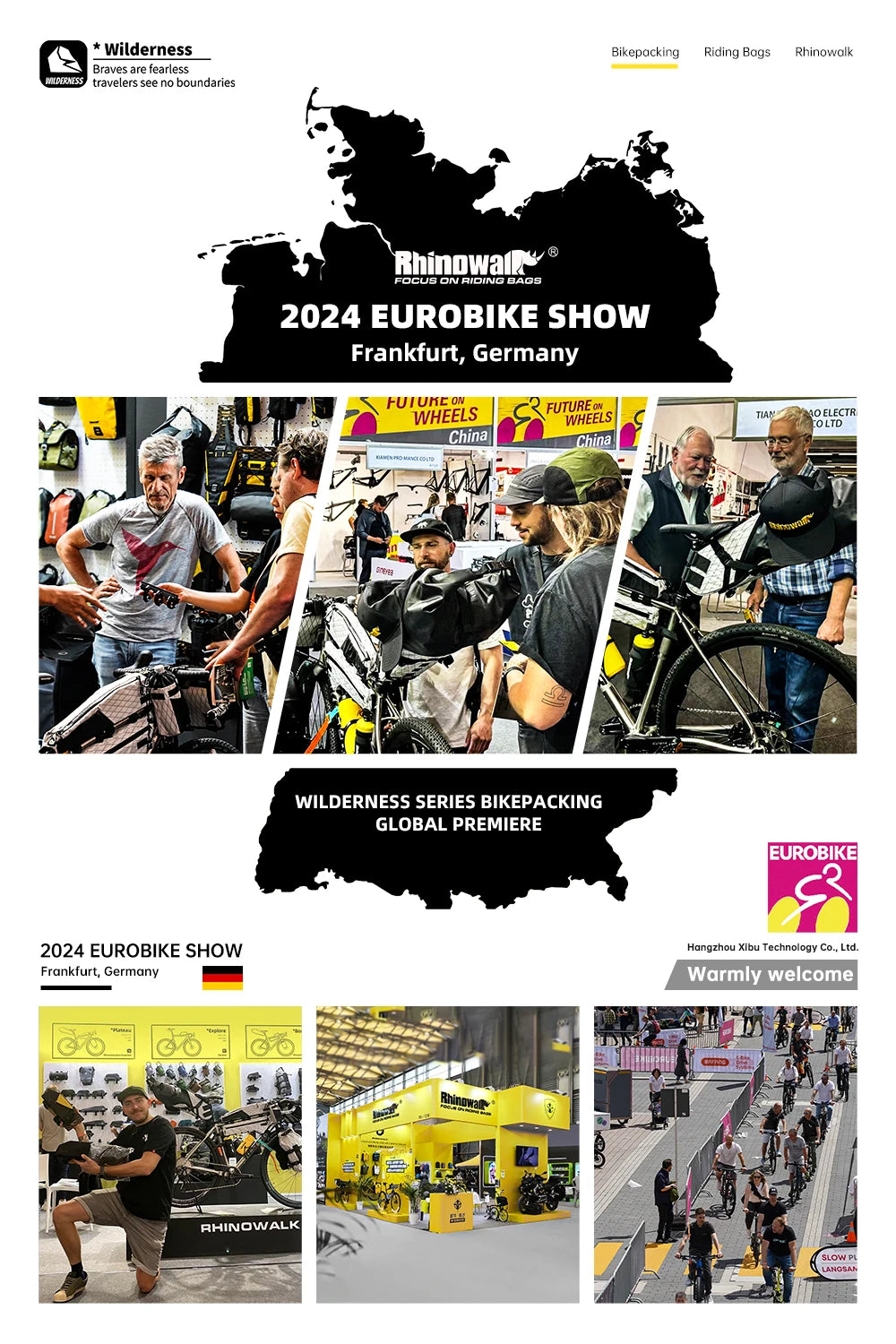 Rhinowalk 17+ Inch Waterproof Bicycle Frame Bag