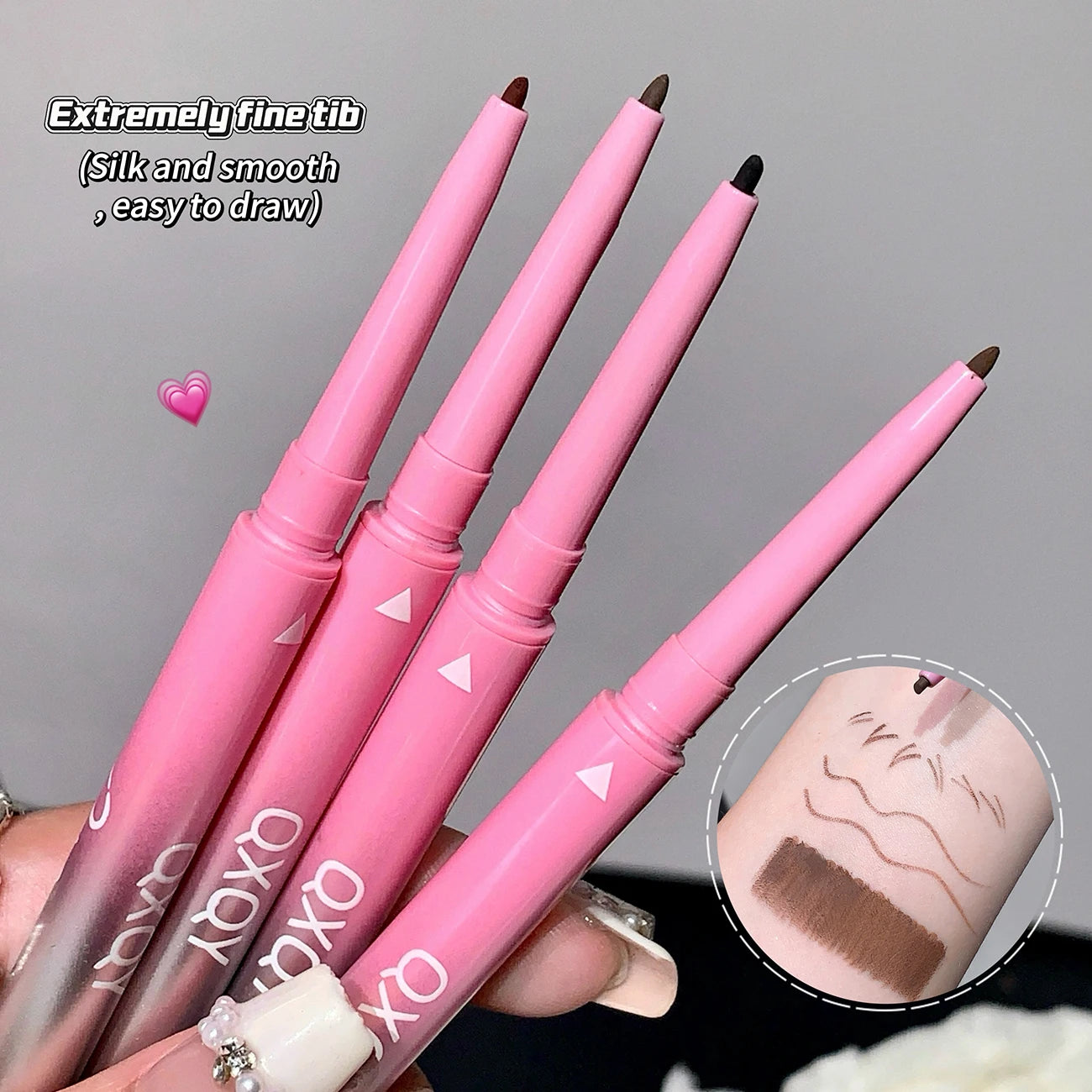 Dual-Ended Eyeliner - Smooth, Long-Lasting, Easy to Use for Beginners