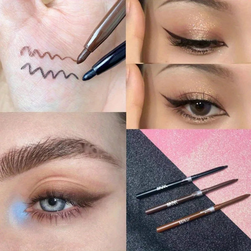 Matte Black Brown Super Smooth Gel Eyeliner