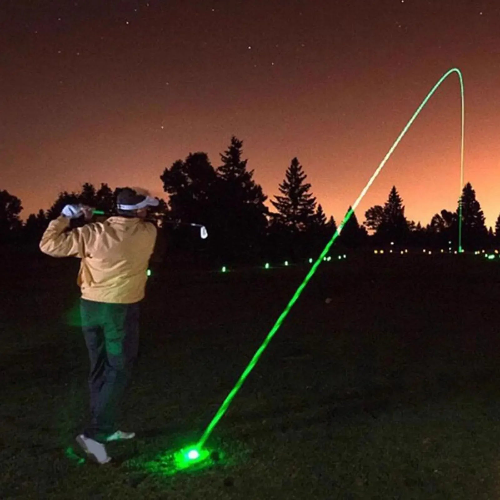 Glow In The Dark Golf Balls - 3/5 Practice Balls