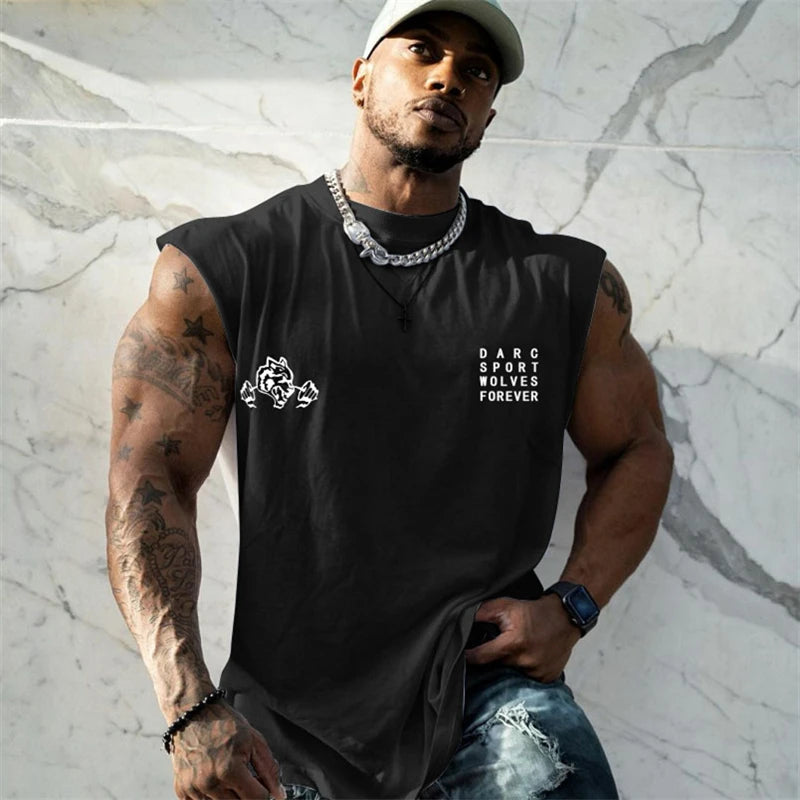 Áo Ba Lỗ Thể Thao Nam Tập Gym Cotton Mùa Hè Mới - Daisan Mart
