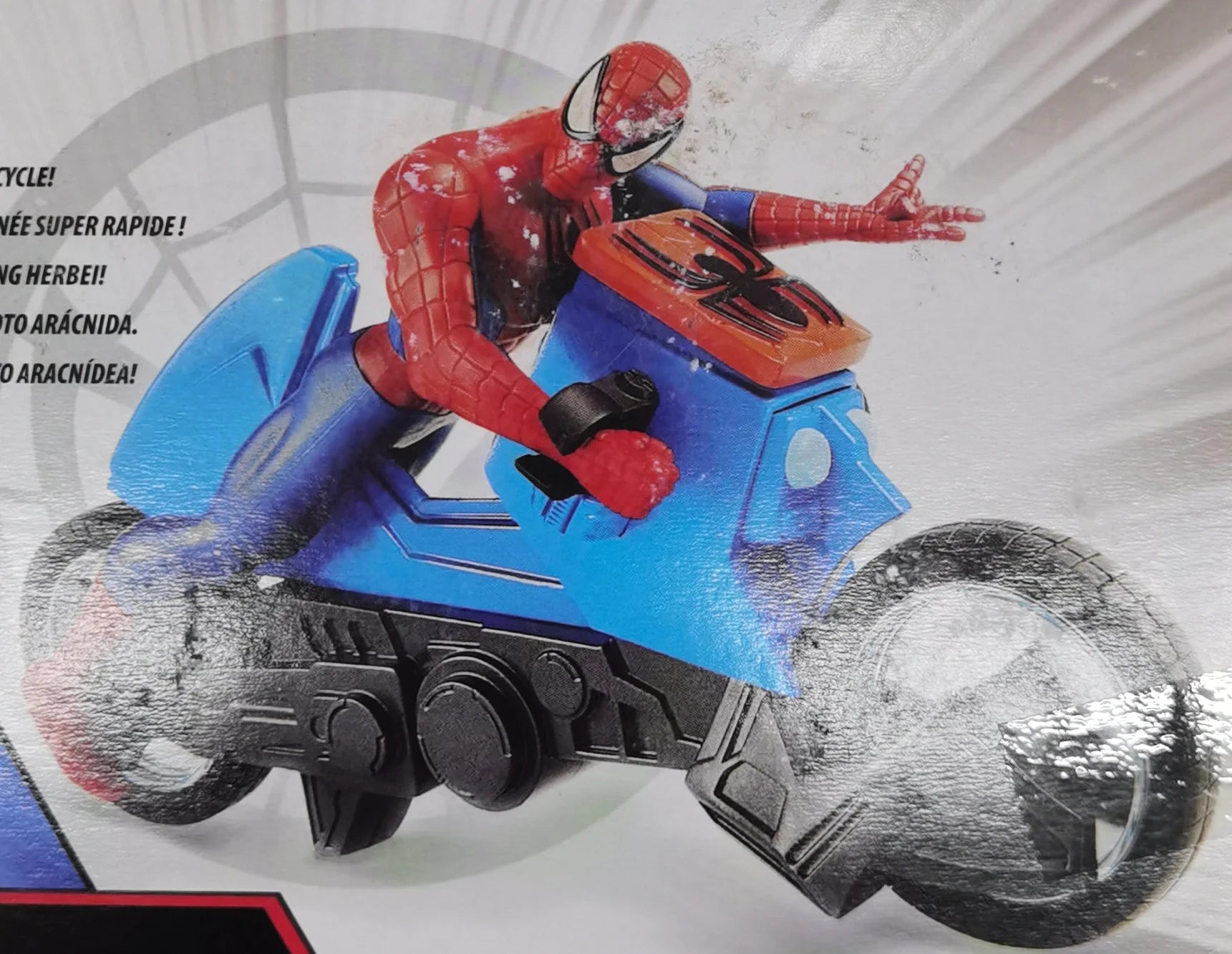 Marvel Spider-Man Motorcycle Set Spidey Toys For Kids