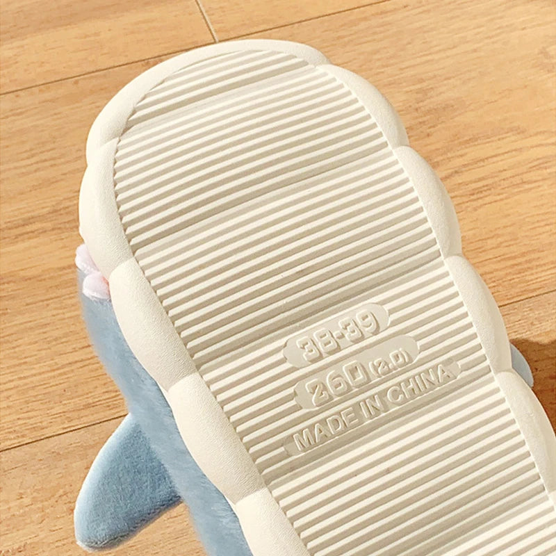 Super Cute Cotton Shark Slippers for Women &amp; Kids