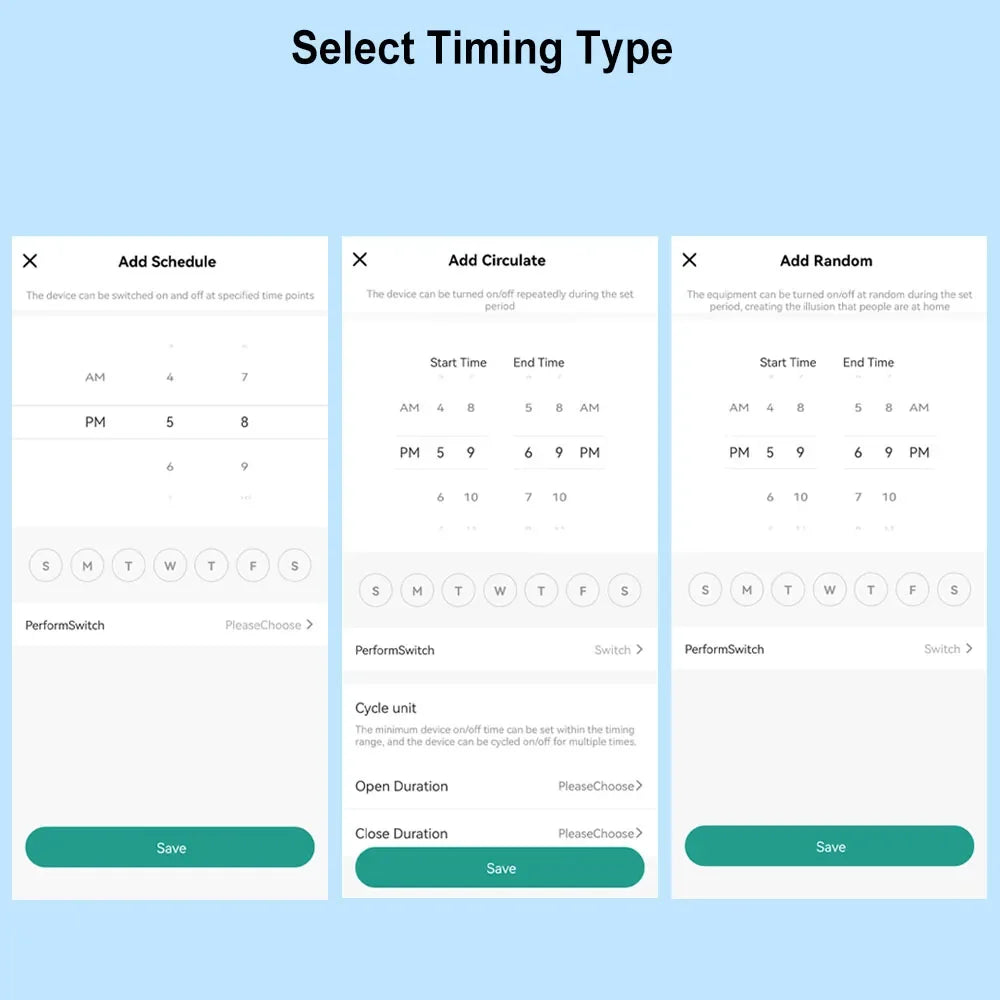 Tuya WiFi Smart Switch 5A Remote Control 