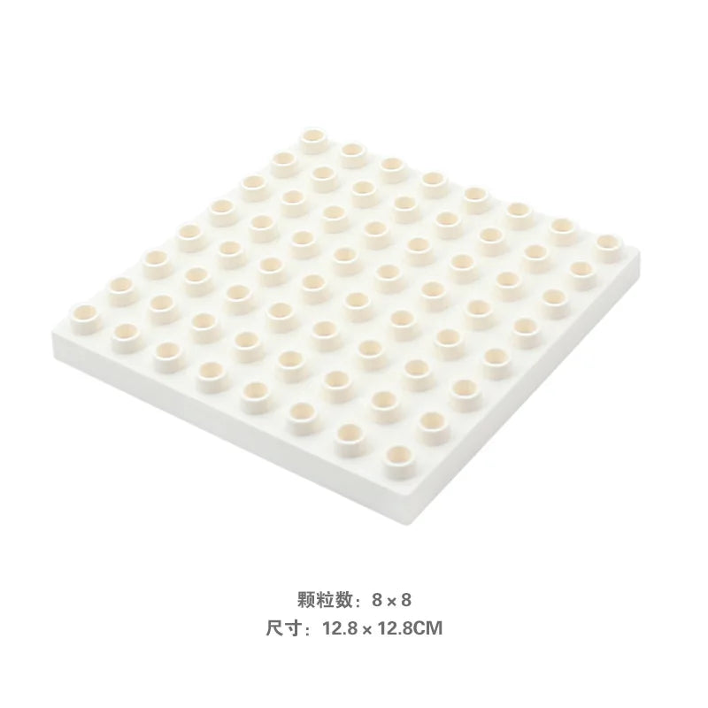 8*8 Dots Creative Large Particle Double Floors Building Blocks Base Plate DIY Bricks Baseplate Toys For Kids Christmas Gift