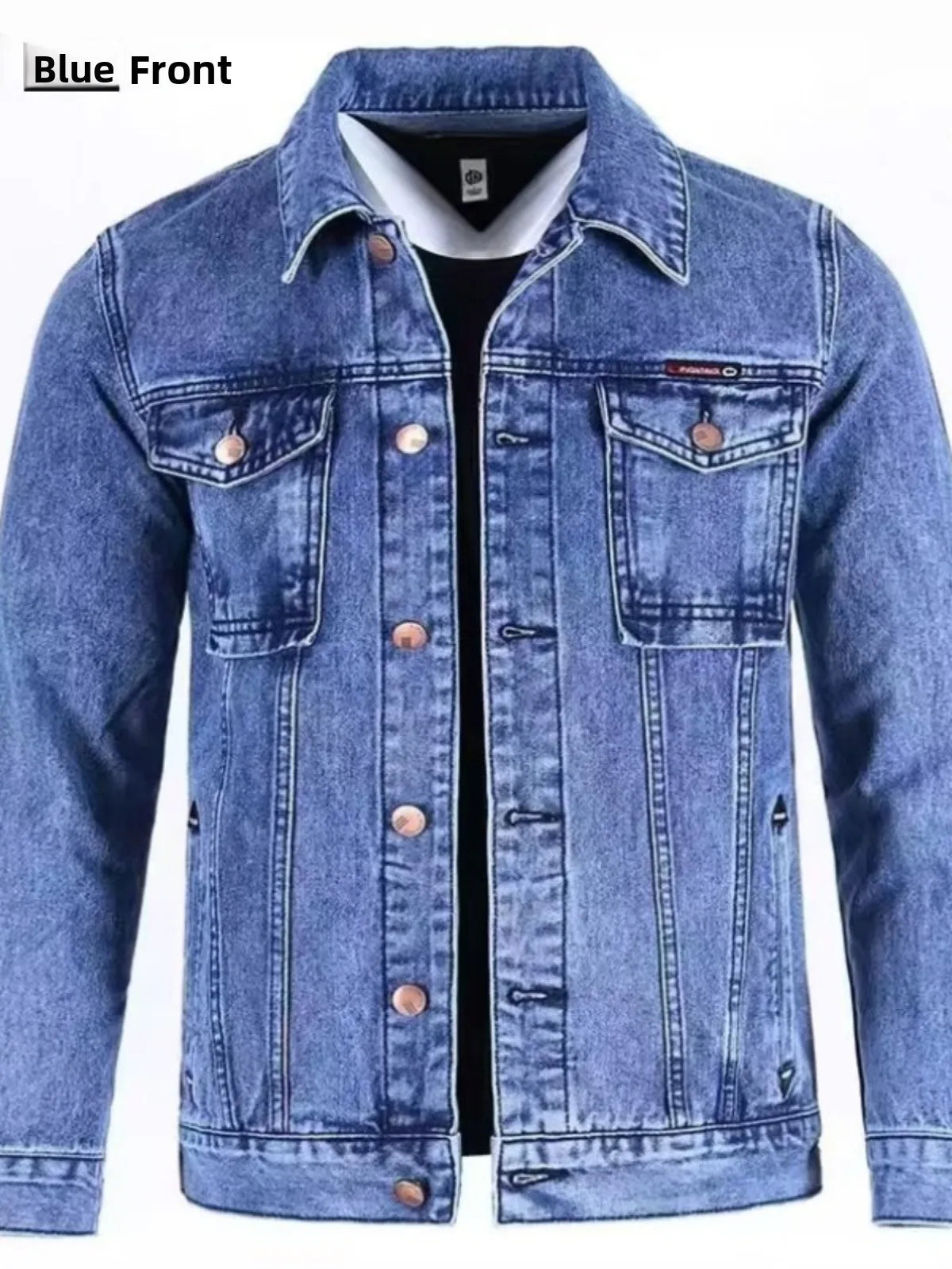 Áo Khoác Jean Nam Thời Trang Xuân Thu Form Đứng Trẻ - Daisan Mart