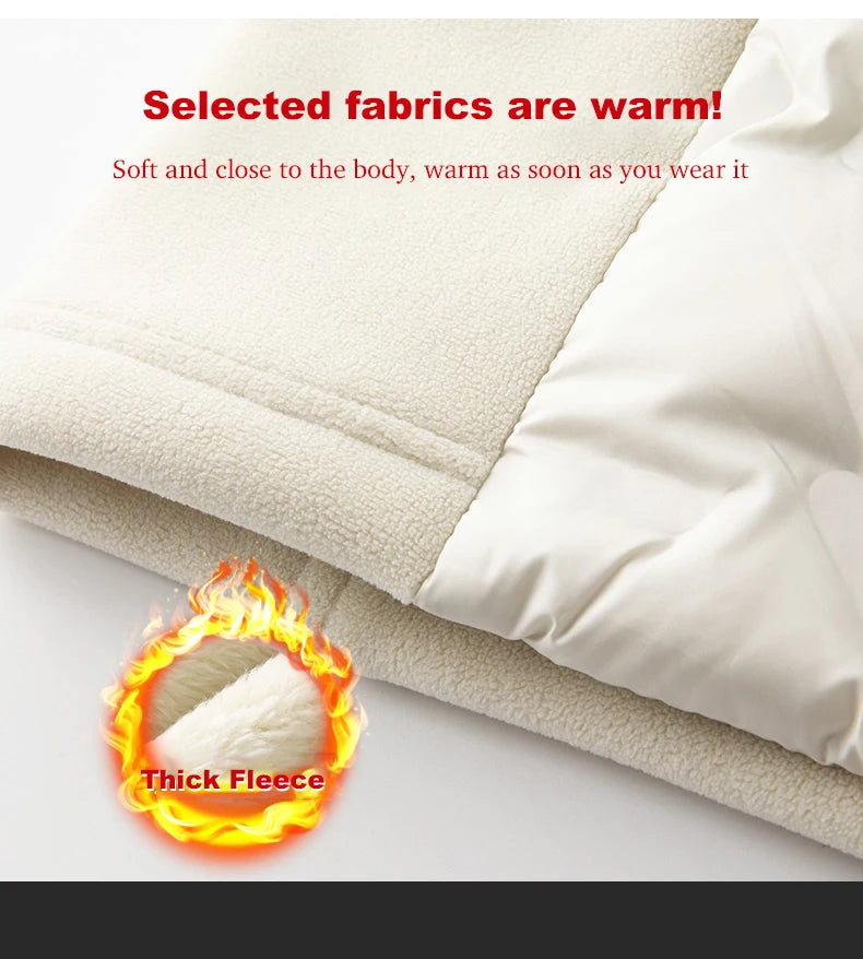 Warm Windproof Duck Down Unisex Jacket