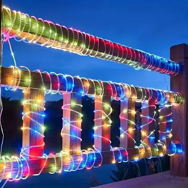 8 Modes Waterproof Solar Light String 50-300 LED