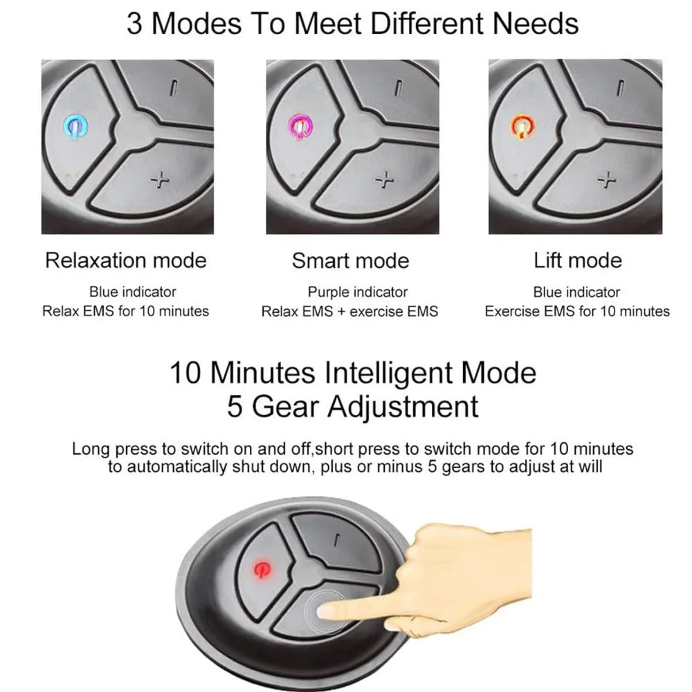 3 Mode V-Line Massage Face Lifting Machine USB Charging