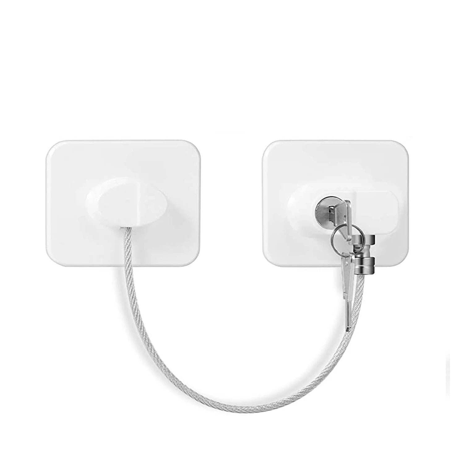 Baby Safety Refrigerator Lock With Keys or Coded Lock Infant Cabinet Locks Sliding Closet Door Lock Children Protection - Daisan Mart