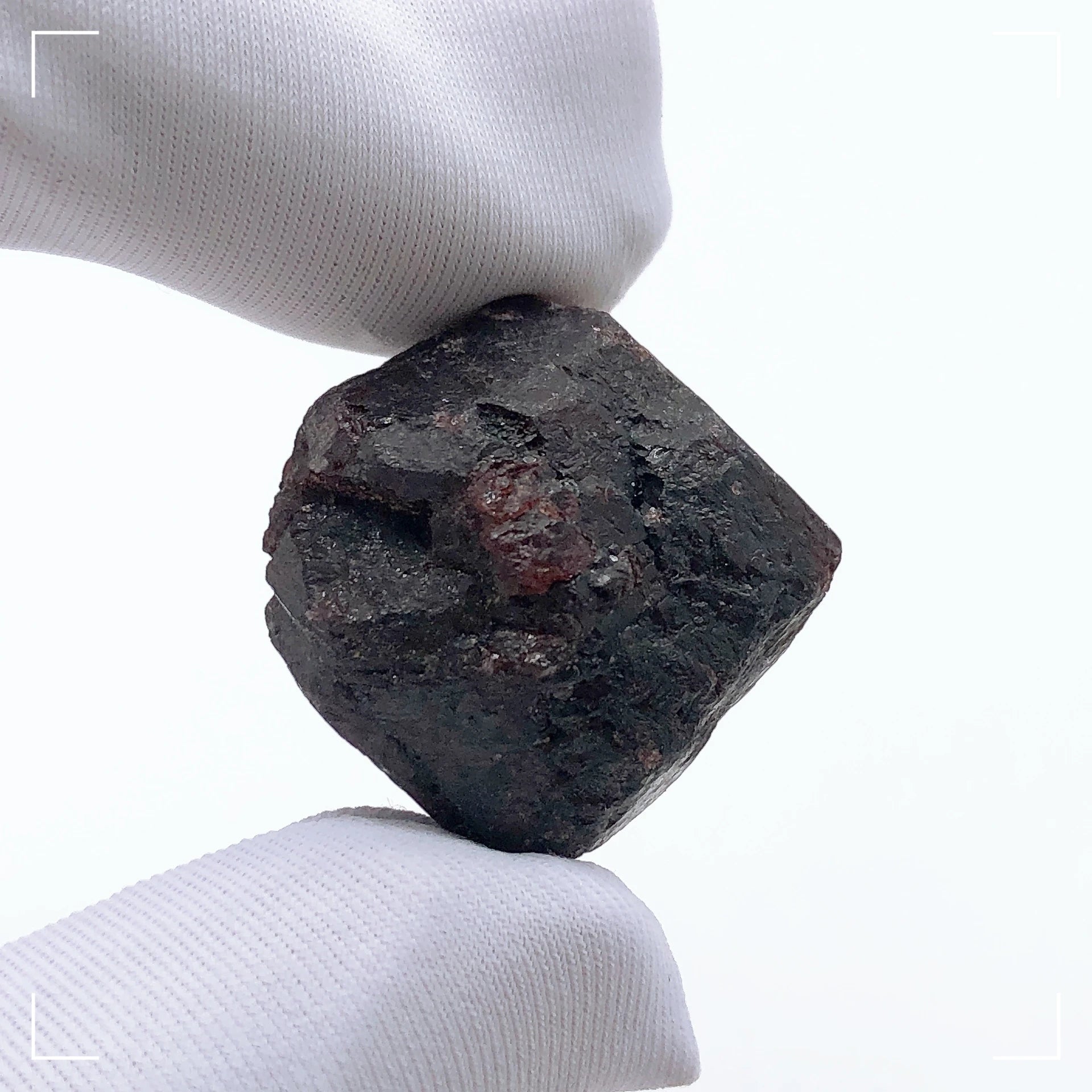 ###Red Garnet Stone - Energy Decorative Crystal