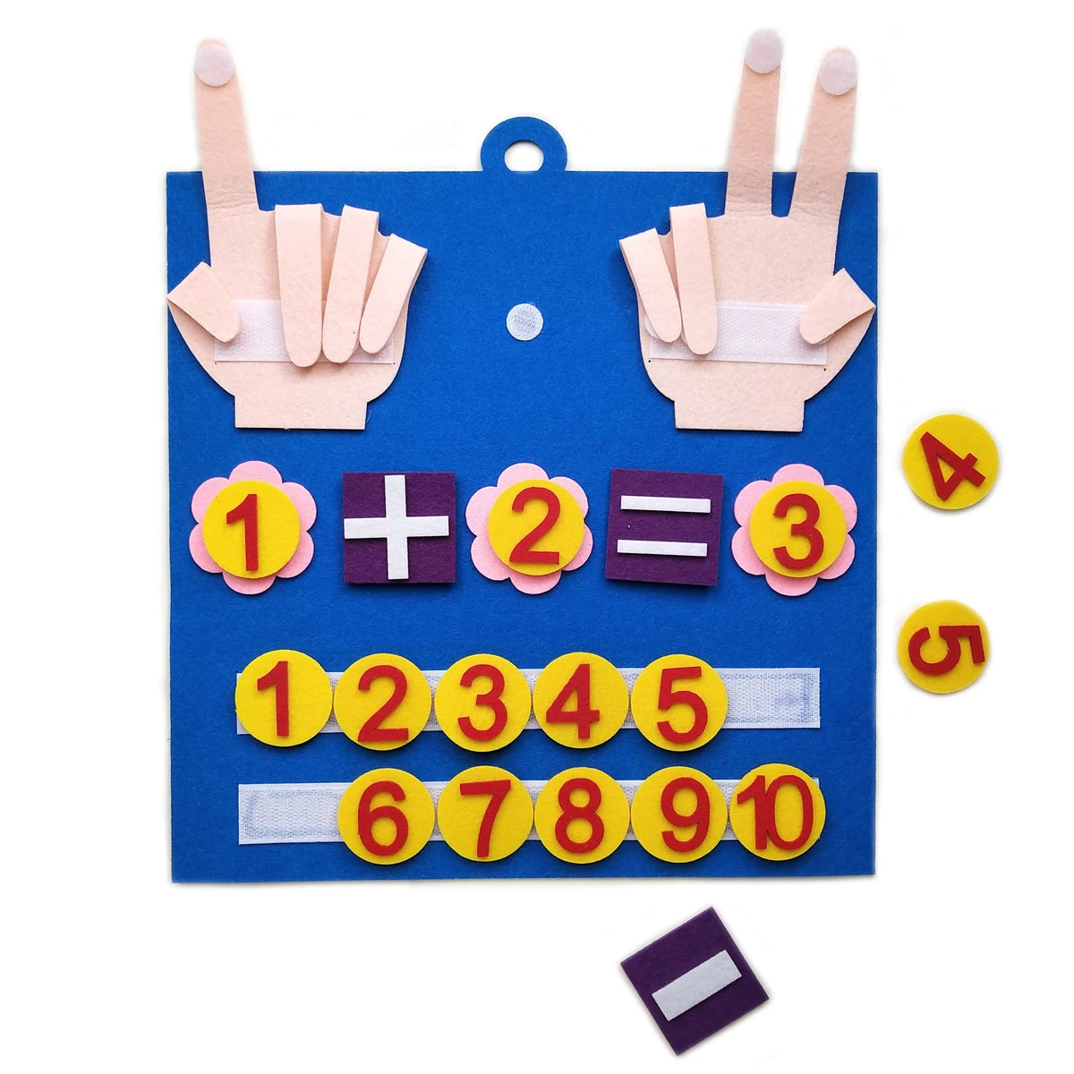 Montessori Math Toys for Babies - Number Fingers