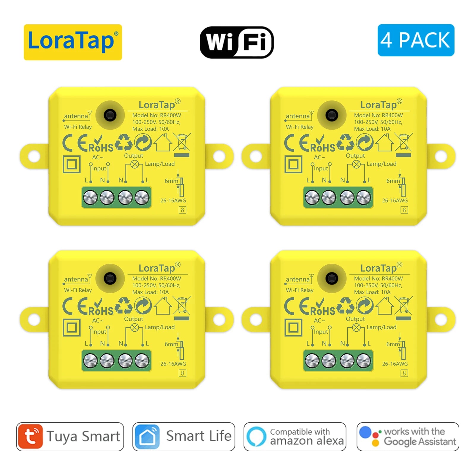 LoraTap Mini WiFi Smart Switch 220V 