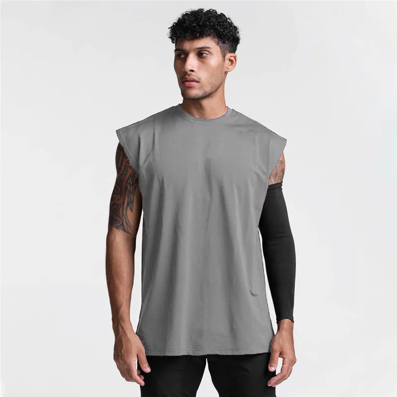 Men's Summer Sports Quick Dry Sleeveless T-Shirt