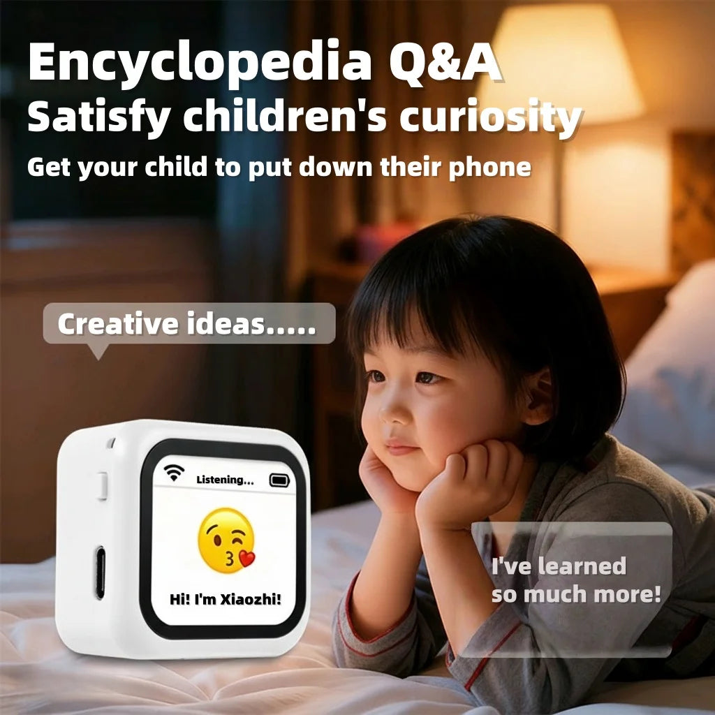 AI Intelligent Robot Toy for Companion Storytelling Chat Emotional Pets Trendy Gift for Kids And Adults - Daisan Mart