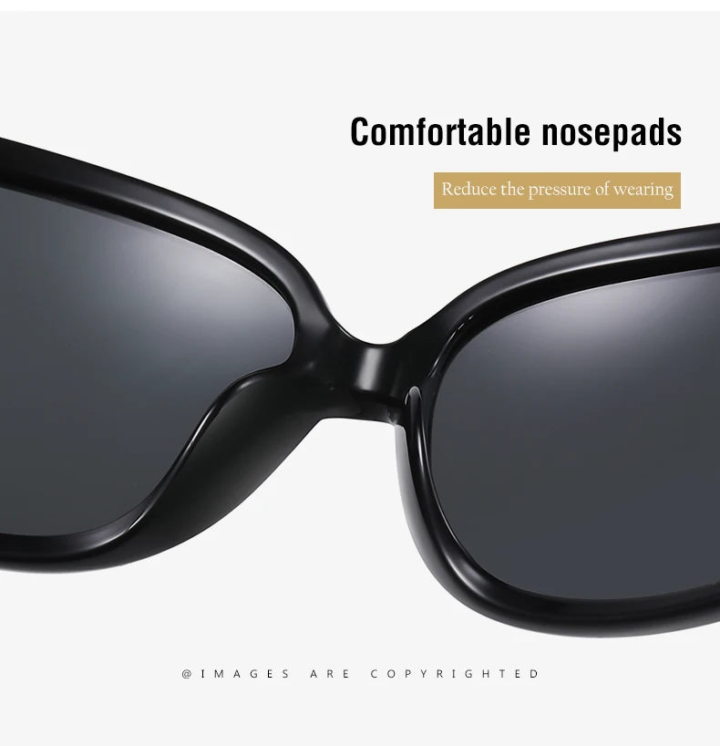 Kính Mát Nữ YSYX Gọng To Cổ Điển Thời Trang ST2012