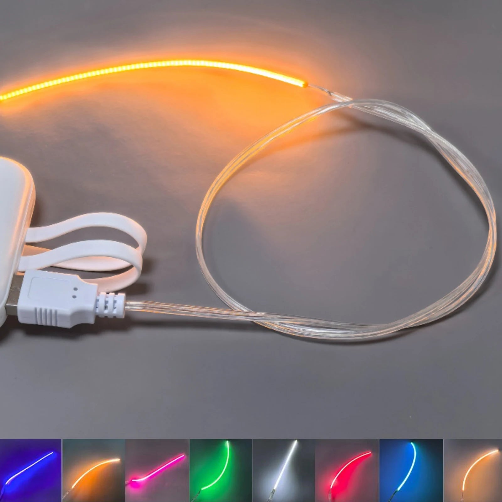 Đèn LED USB Dẻo 360° DIY Filament COB Edison 5V