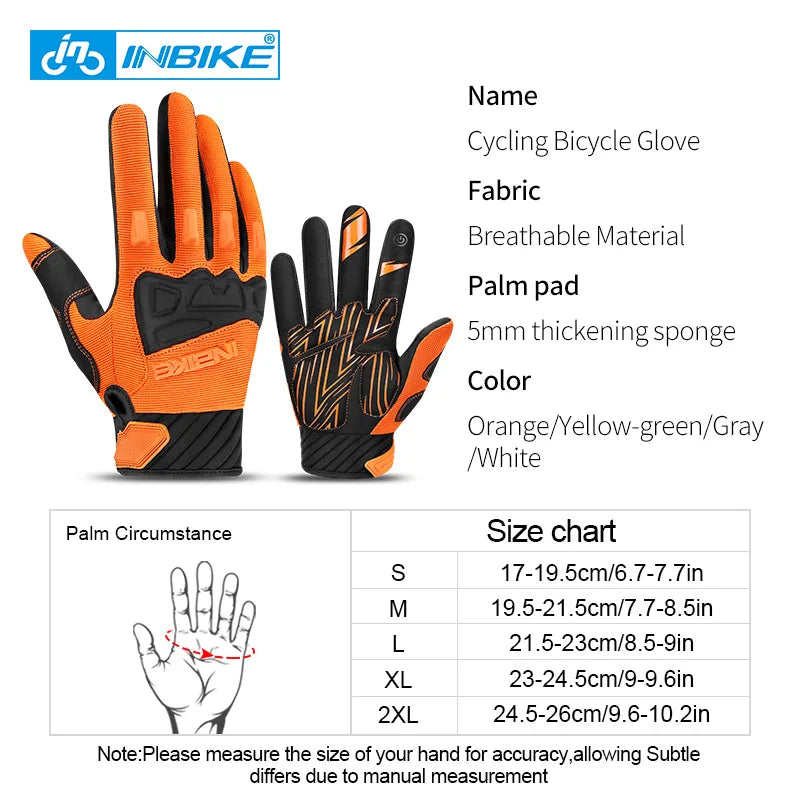 Găng tay xe đạp nam INBIKE cảm ứng chống trượt - Daisan Mart