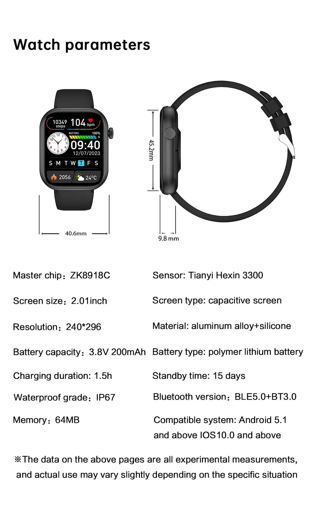 Đồng Hồ Thông Minh 10S AMOLED NFC GPS Chống Nước