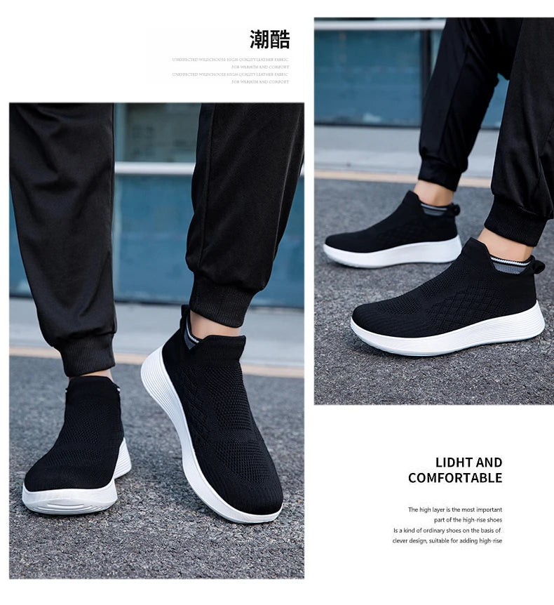 Men's and Women's Breathable Mesh Fashion Sports Shoes