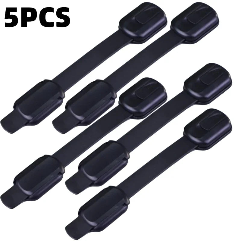 3/5/10Pcs/Lot Child Lock Protection of Children Baby Drawer Anti-opening Cabinet Door Refrigerator Anti-pinch Safety Lock Buckle - Daisan Mart