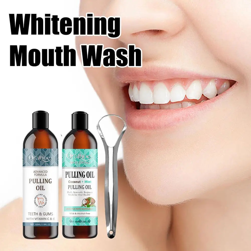 Nước Súc Miệng Dầu Dừa Bạc Hà Trắng Răng Thơm Miệng - Daisan Mart