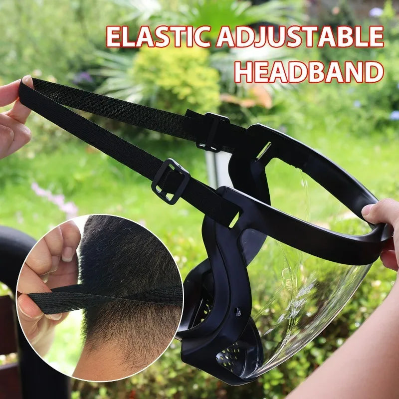 Full Face Dust &amp; Splash Proof Protective Goggles Mask