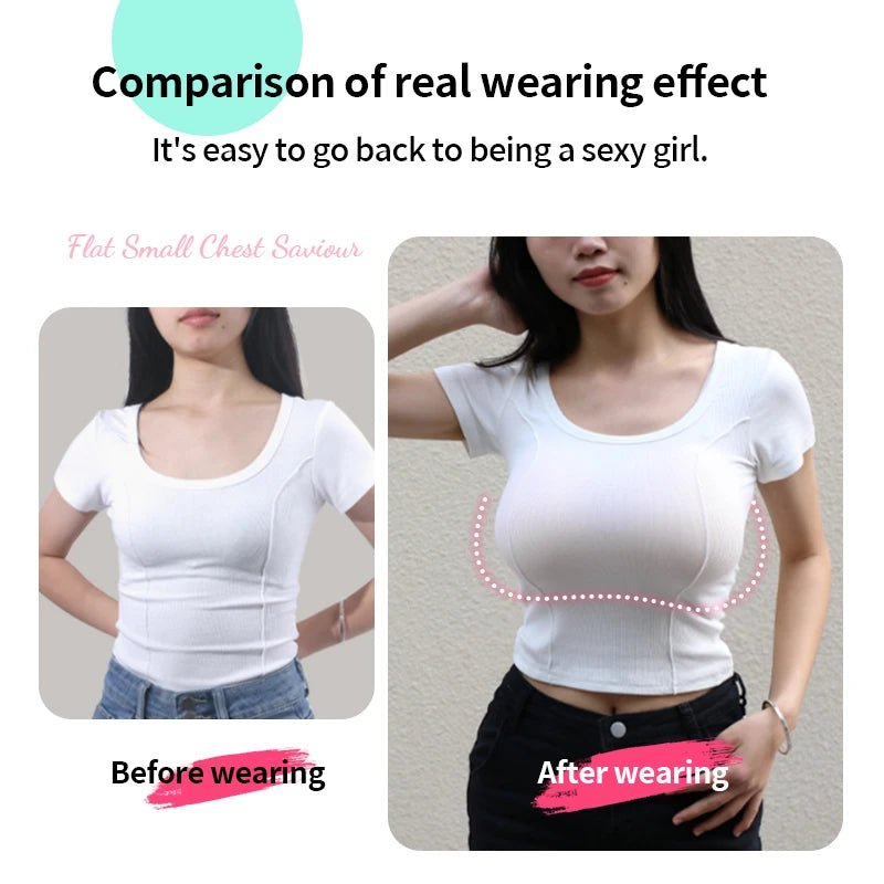 Cosplay Silicone Breast Pads - Sexy Breast Enhancement