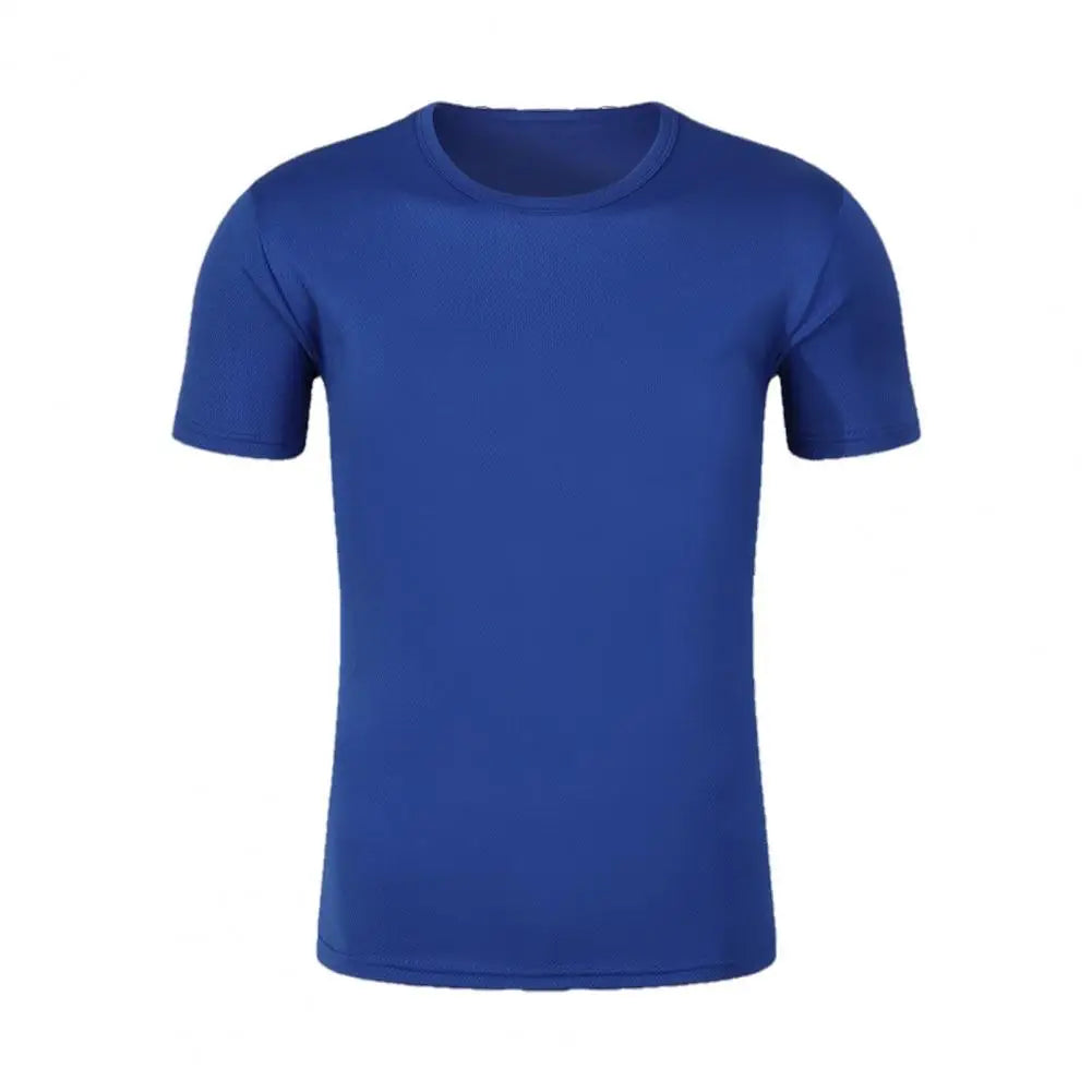 Unisex Quick Dry Running T-Shirt with Exquisite Edges