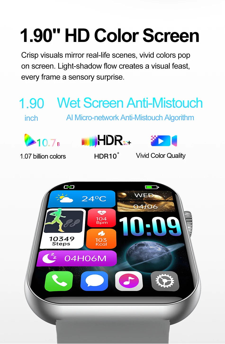 Smart Watch 2025 Touch Screen Bluetooth Calling