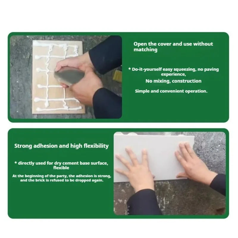 Tile Adhesive 400g - Repairing Roof, Wall and Floor Tiles