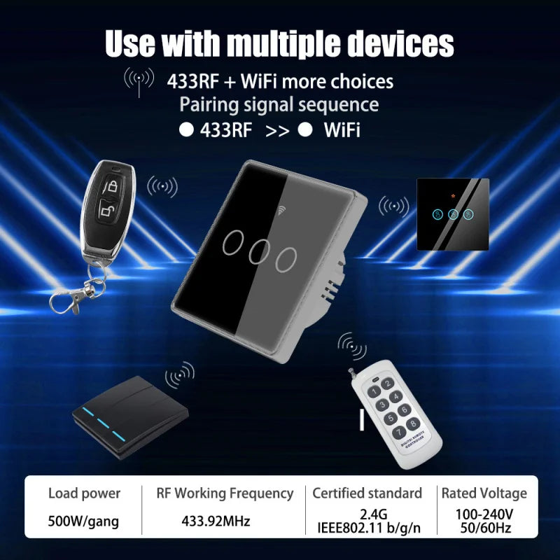 Tuya EWeLink EU Smart Switch - Voice Control