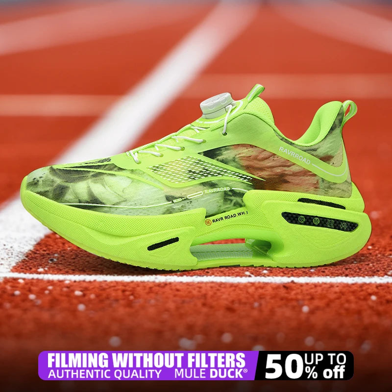 Giày Thể Thao Carbon Đệm Khí Nhẹ Chống Trượt Marathon