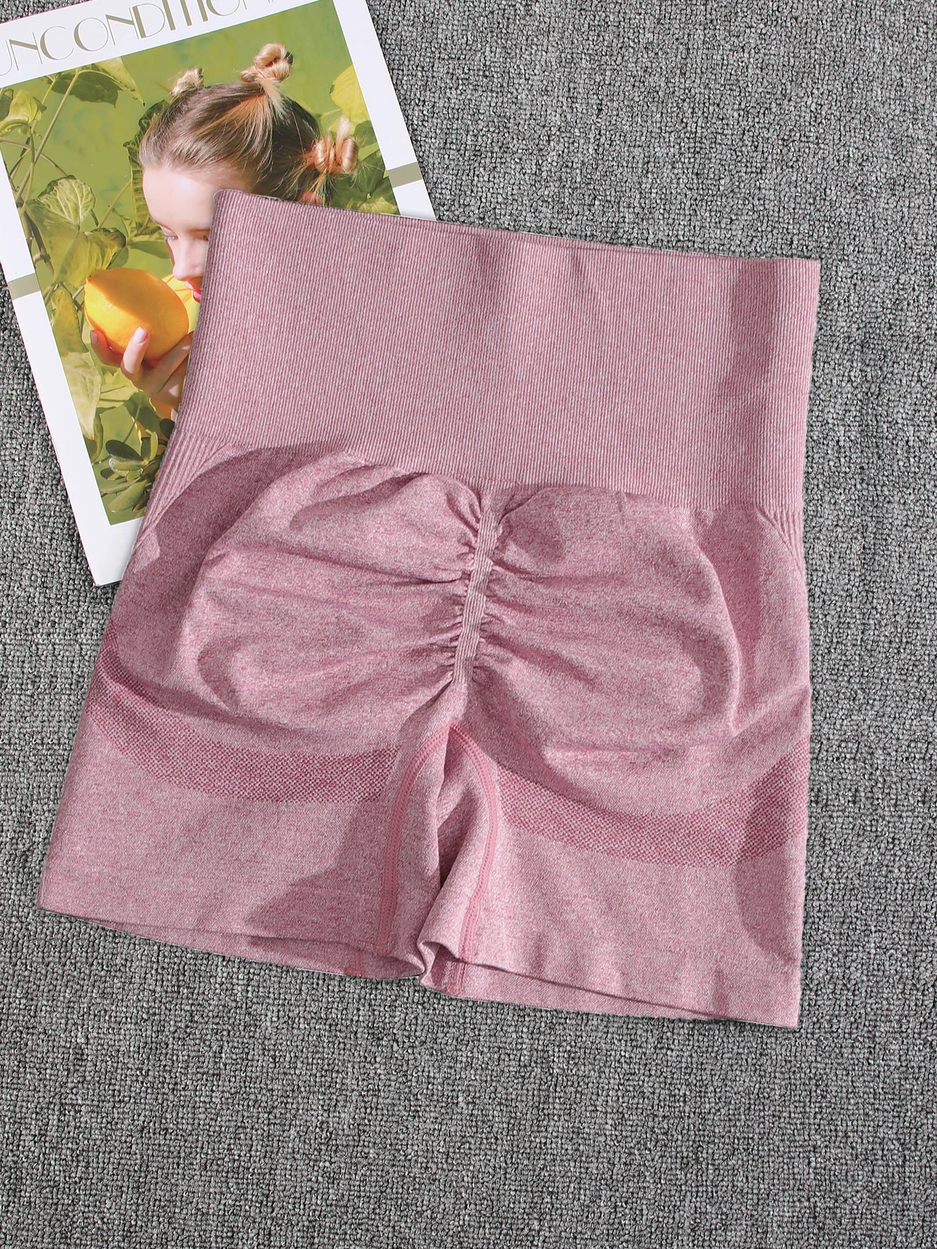 Women's Tie Dye High Waisted Sports Shorts