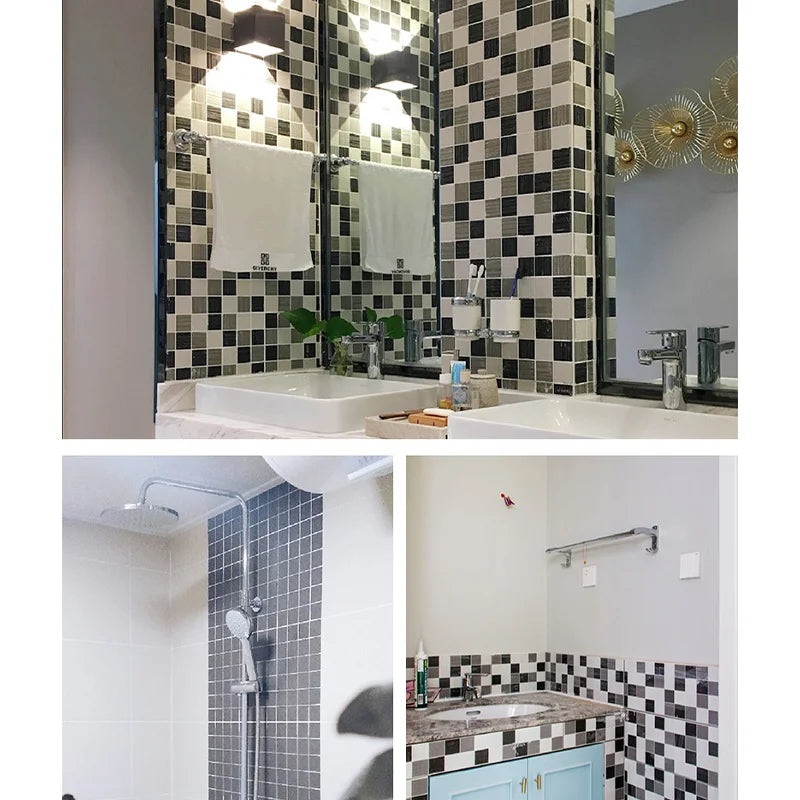 Gạch Mosaic Gốm Ốp Lát Hồ Bơi, Nhà Tắm, Bếp