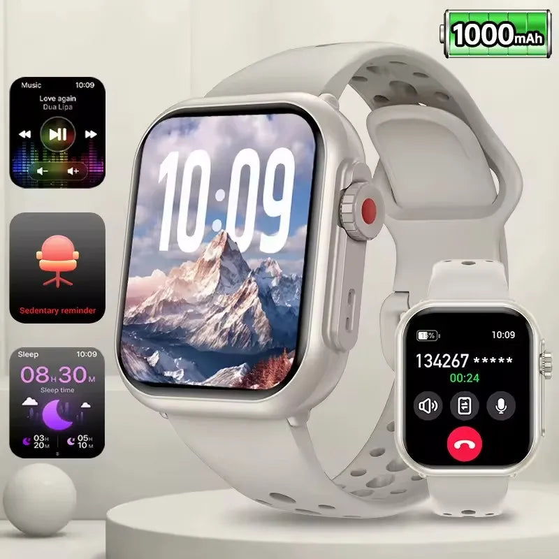 Đồng Hồ Thông Minh 1.85 AMOLED Chống Nước IP68