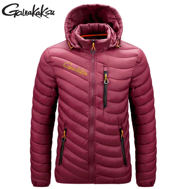 2023 Men's Fishing Jacket Waterproof Winter Warm