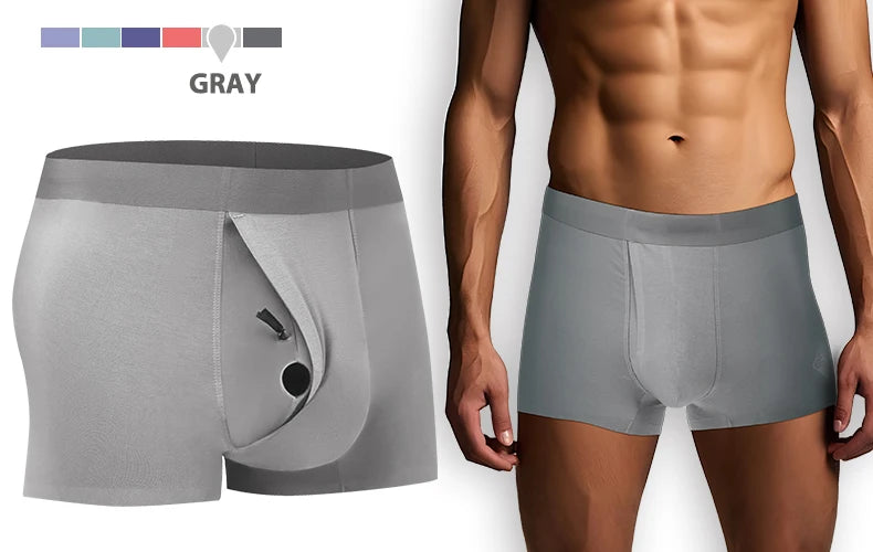 Men's Breathable Pouch Underwear Supports Phimosis Treatment