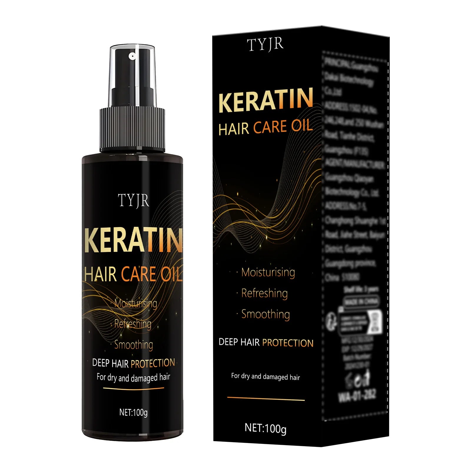 Xịt Dưỡng Tóc Keratin Mềm Mượt, Dày Khỏe Tự Nhiên